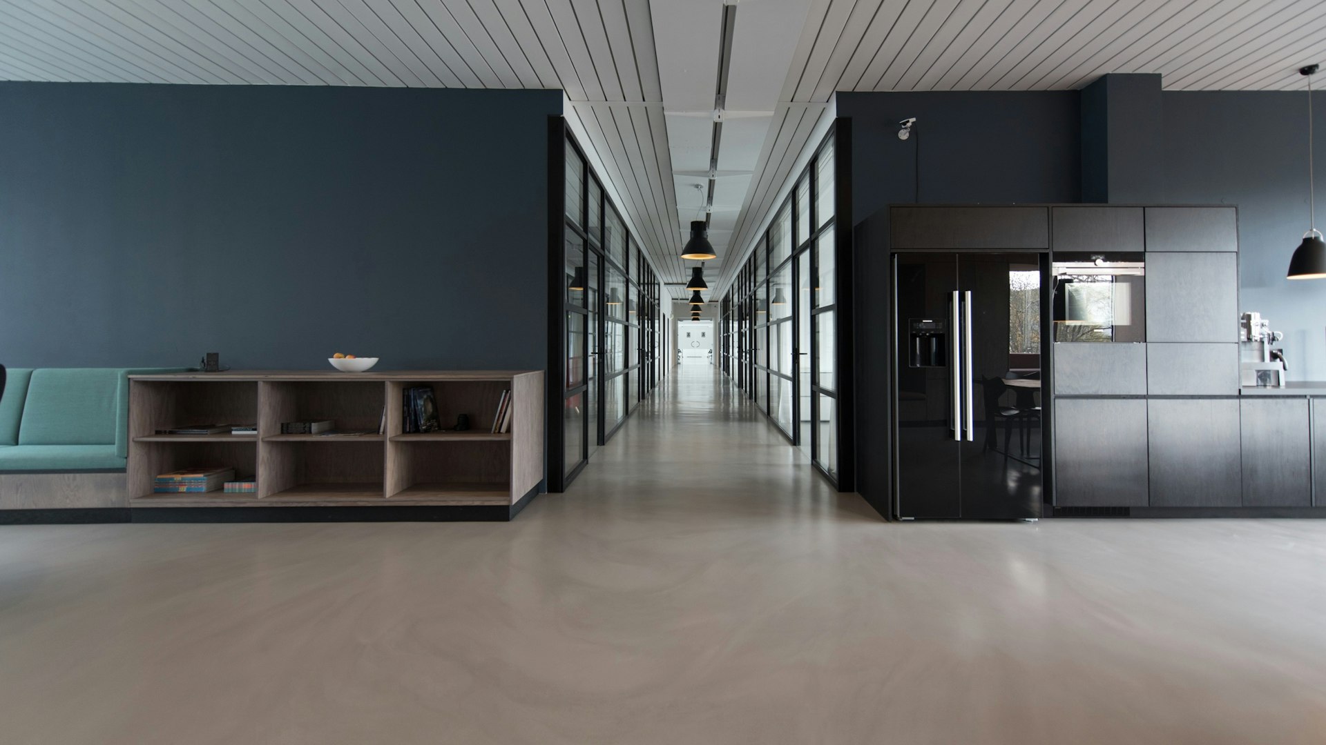 Modern corporate workspace